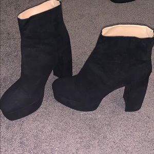 Bootie heels